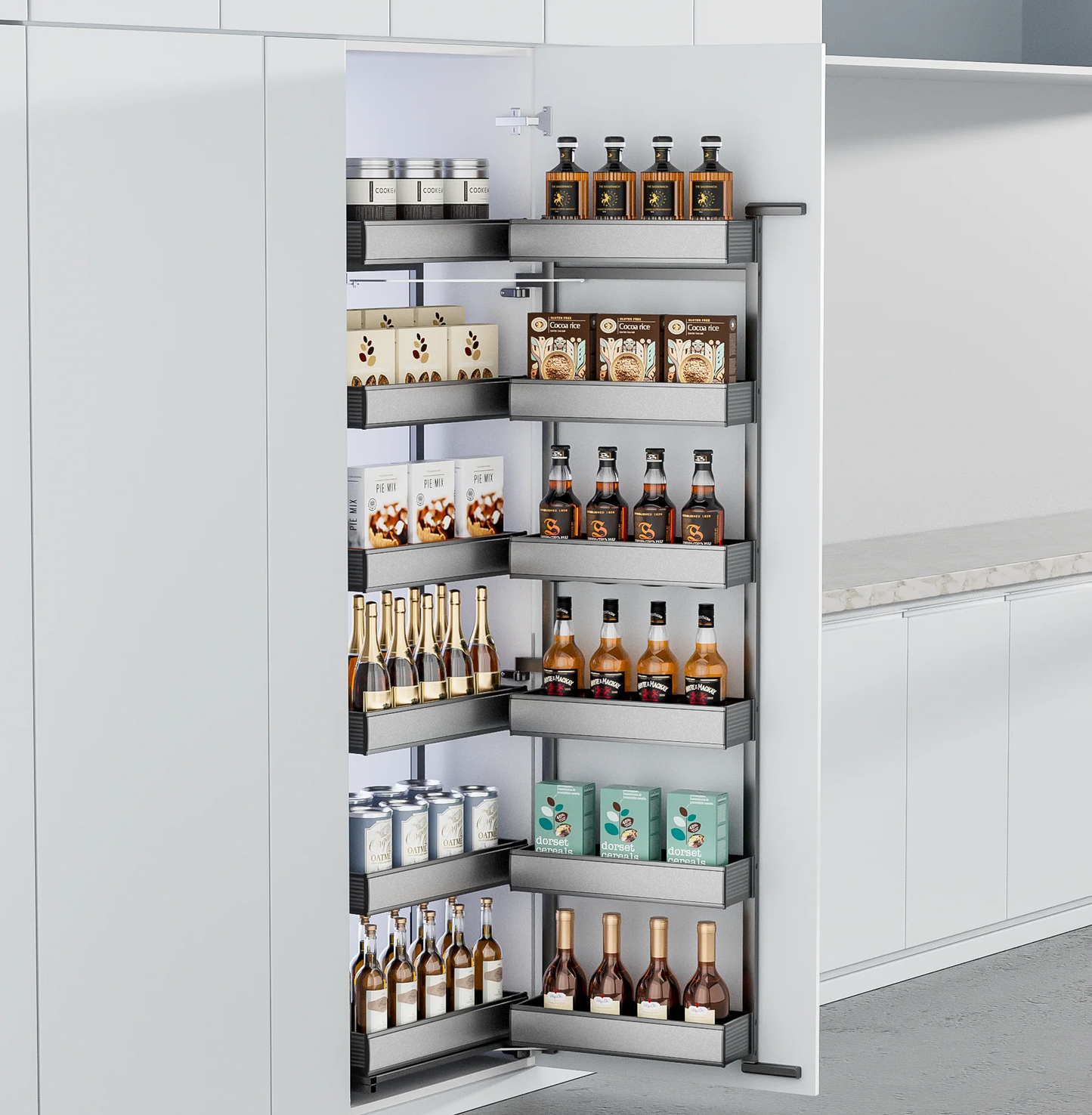 Compact Pantry Storage